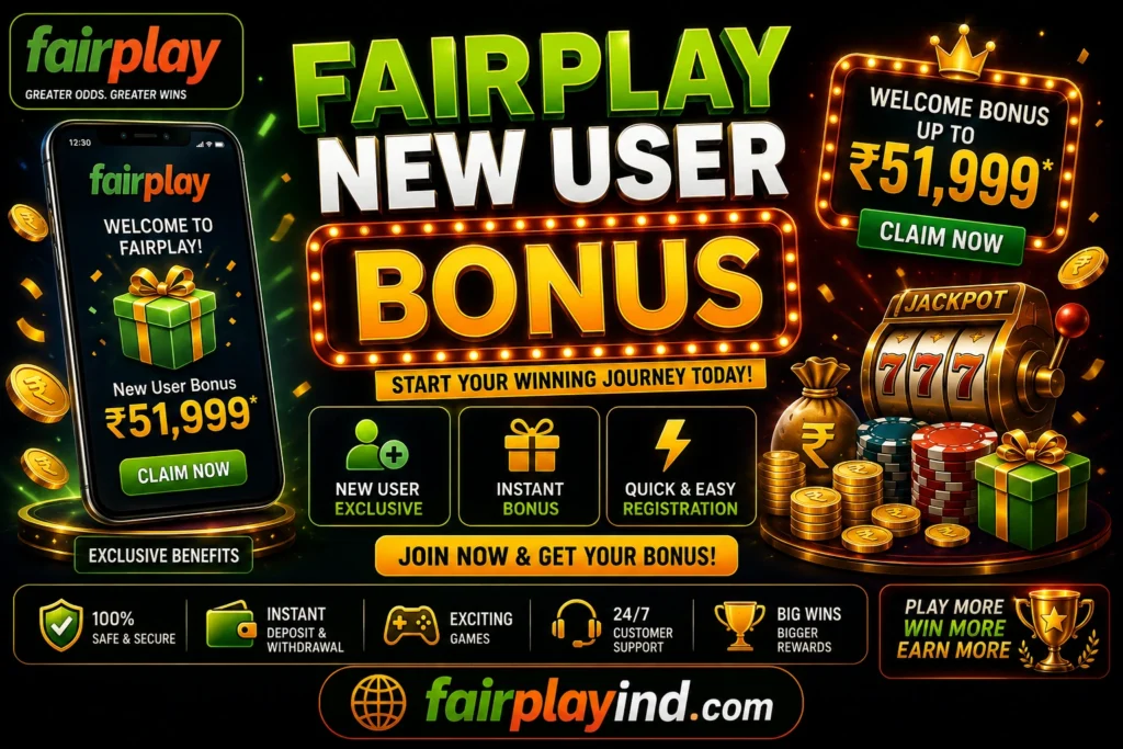 Fairplay New User Bonus