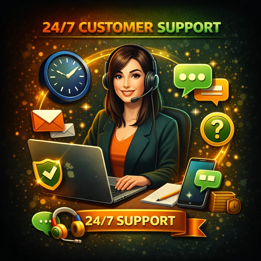 Faiplay 24x7 customer support