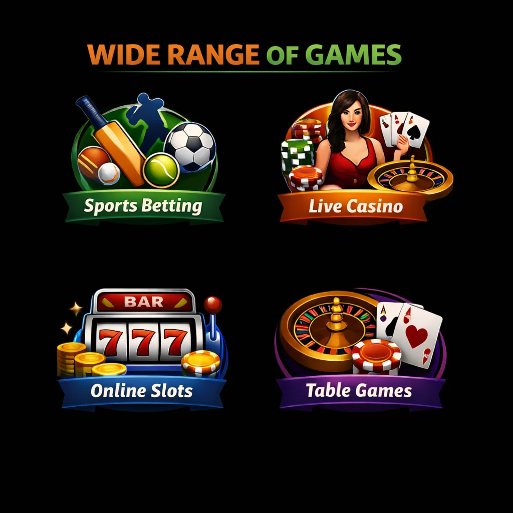 Fairplay wide rang of game