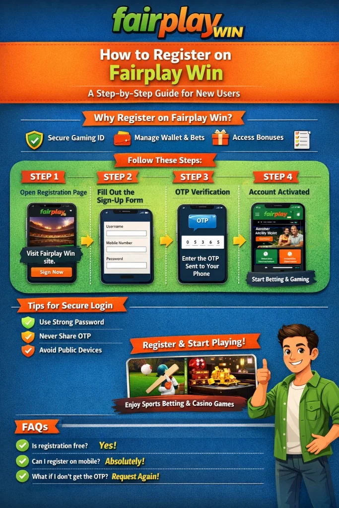 Fairplay Win Registration Process for New Users